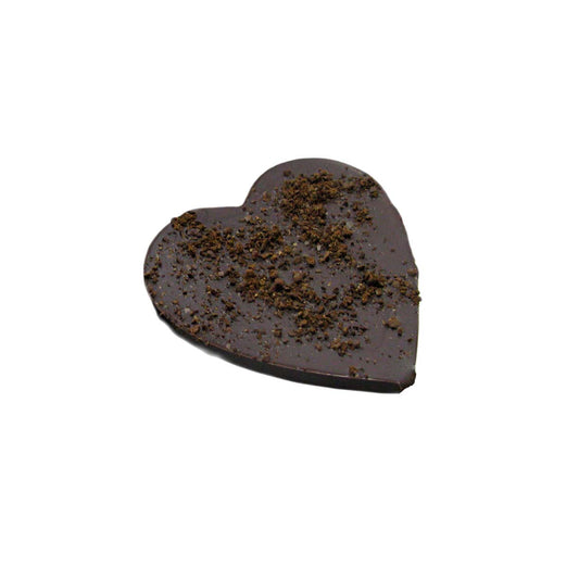 Espresso Heart Bar - Dark Chocolate