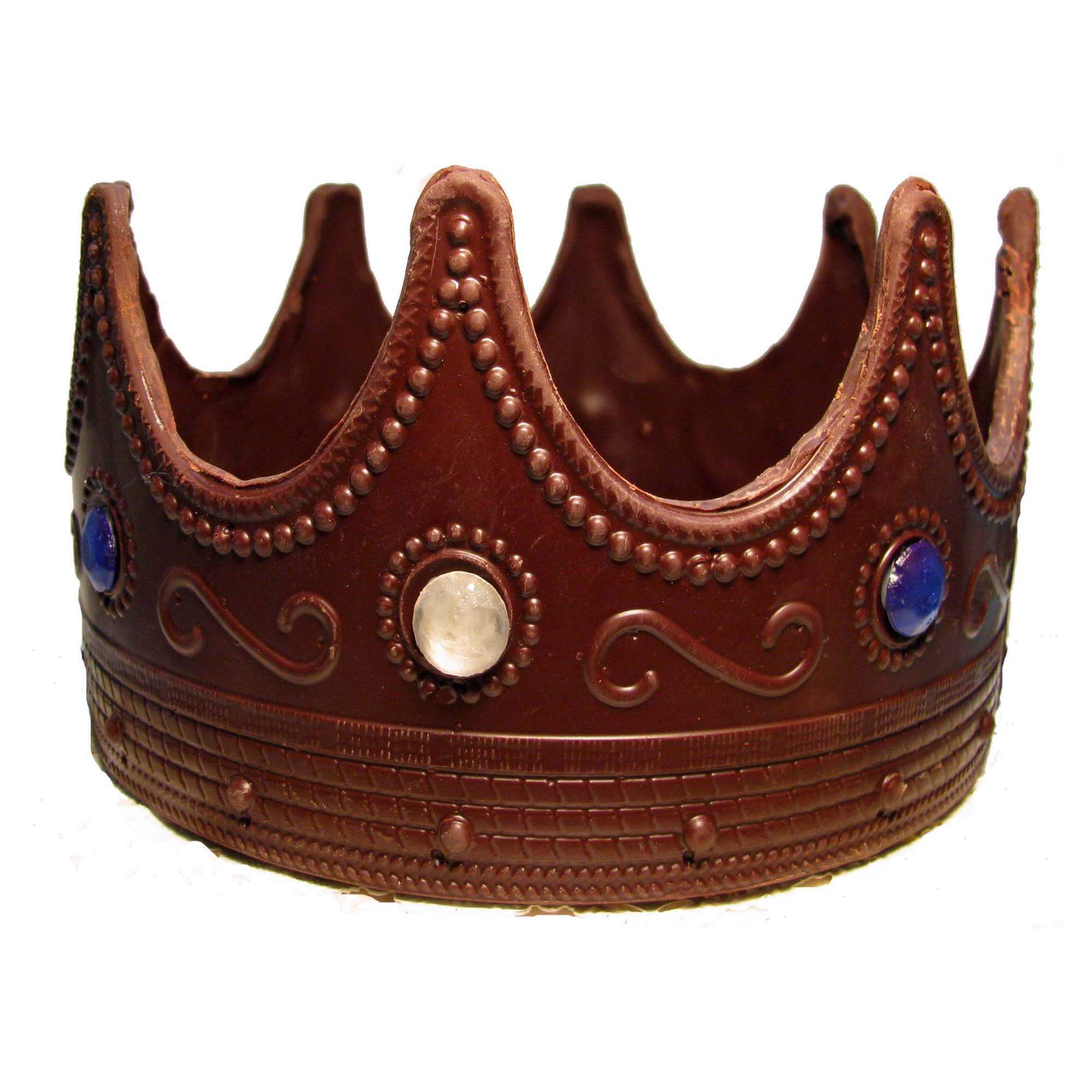 Custom Chocolate Crown with Edible jewels